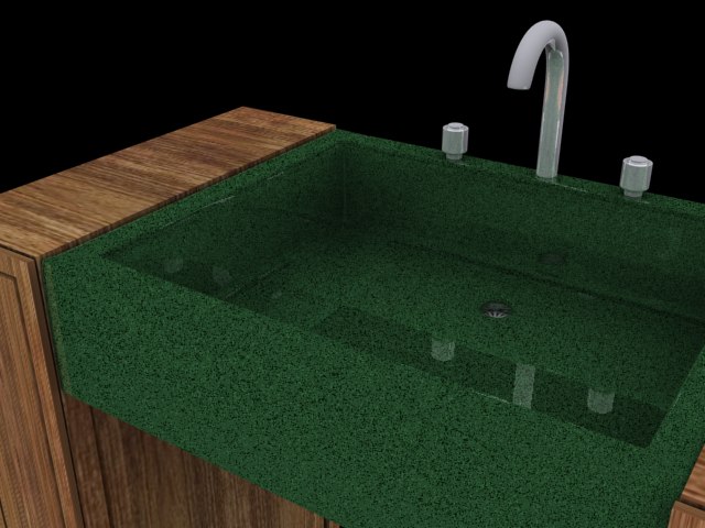 3ds max bathroom sink